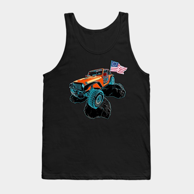 Trailcat Tank Top by FurryBallBunny